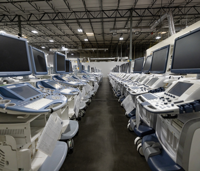 Diagnostic Ultrasound Machines from GE, Philips, Acuson, Canon and Sonosite